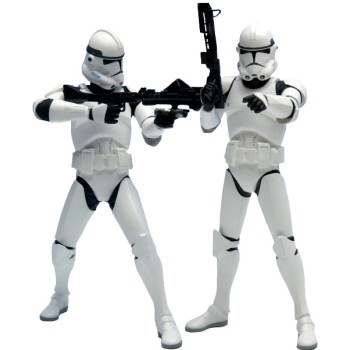 Star Wars ARTFX+ Statue 2-Pack Clonetrooper 18 cm